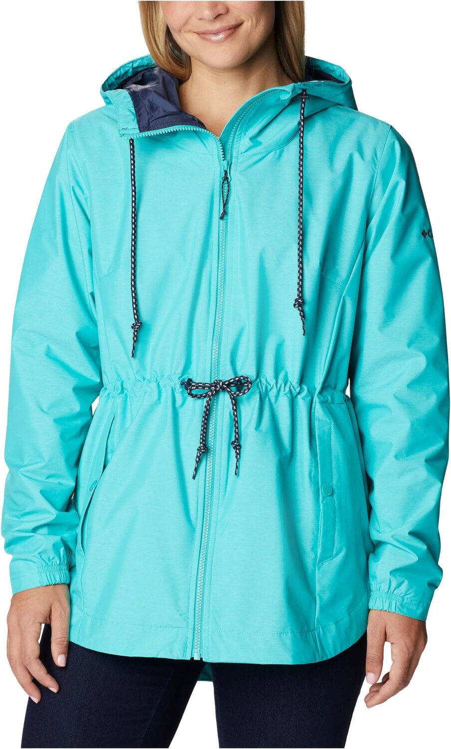 

Куртка Lillian Ridge Shell Columbia, цвет Bright Aqua