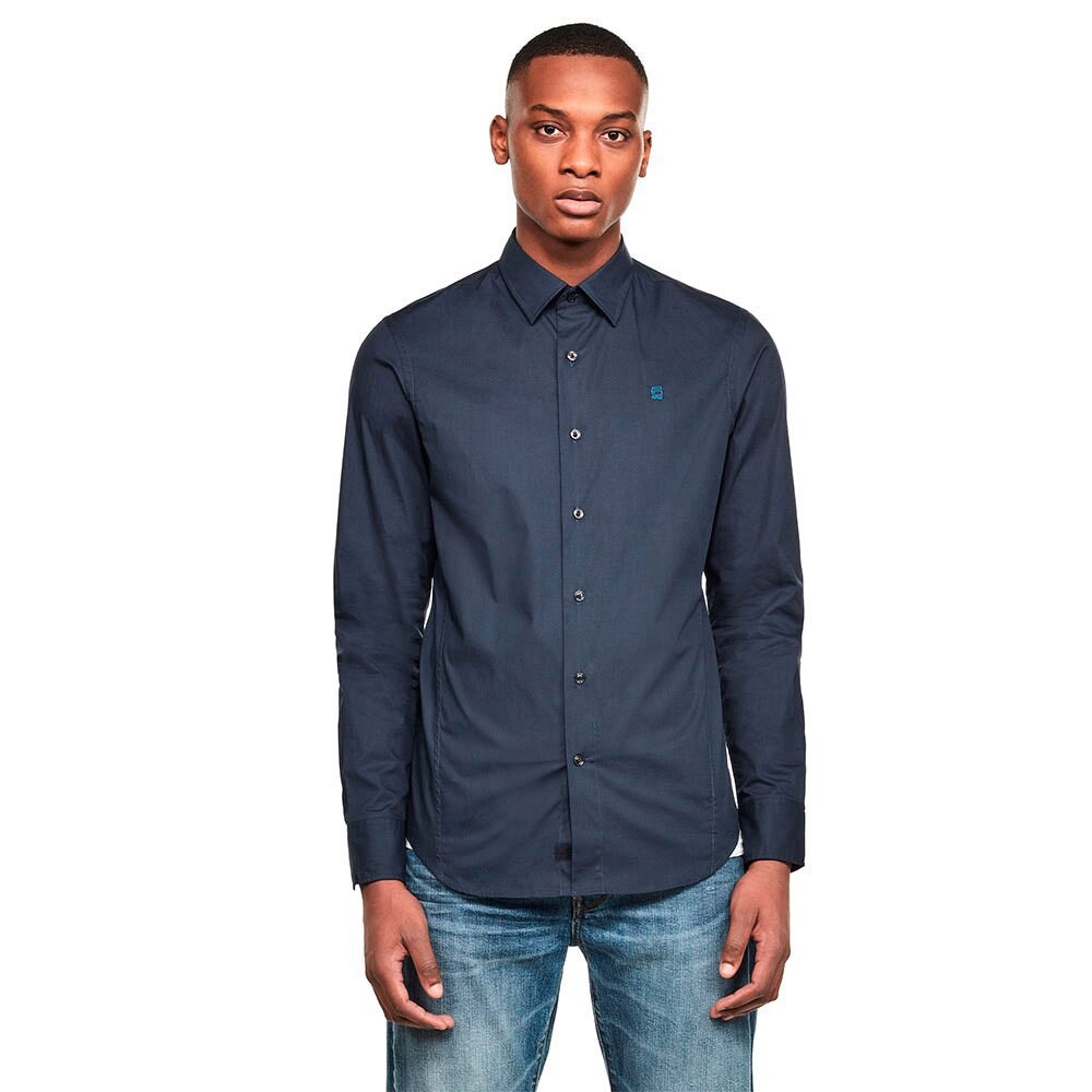 

Рубашка G-Star Dressed Super Slim, синий
