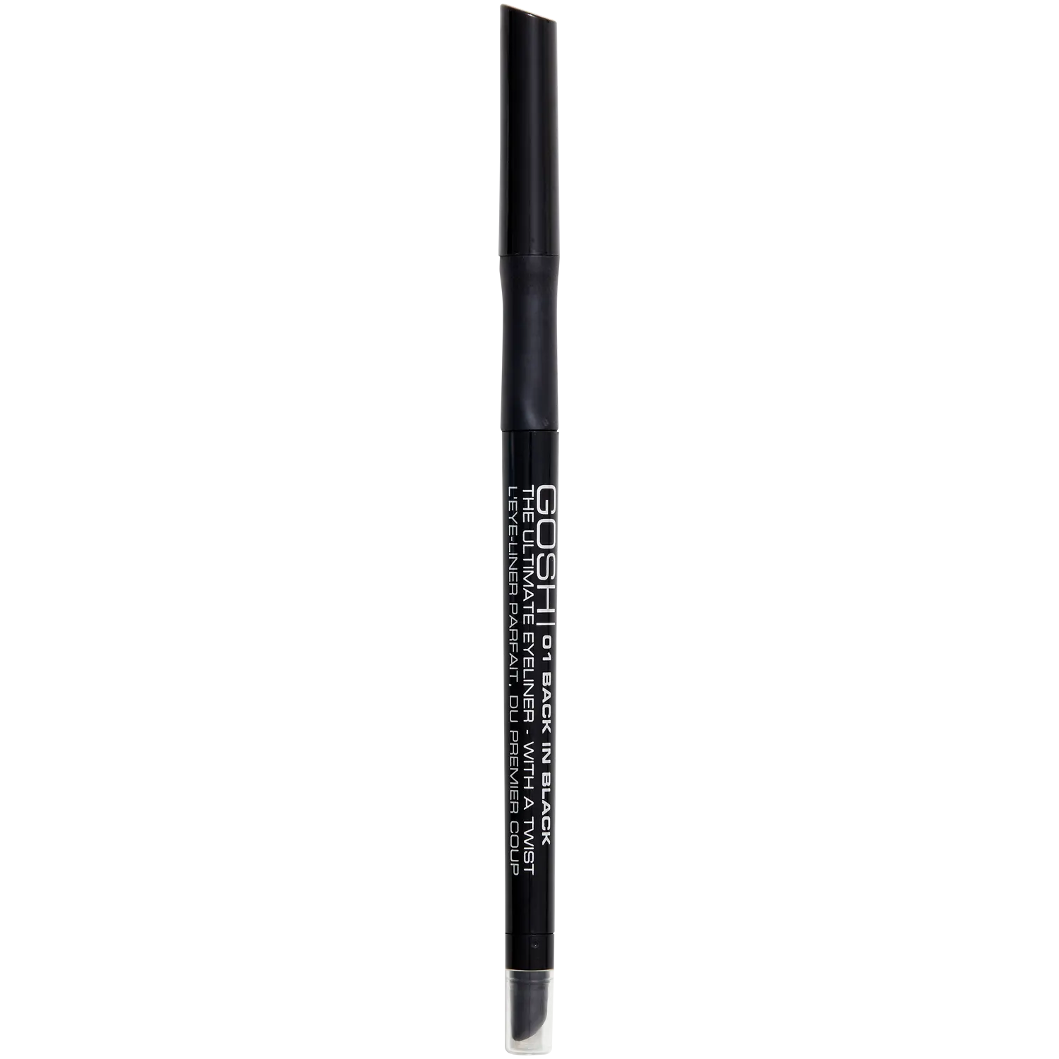 Подводка для глаз back in black Gosh The Ultimate Eyeliner With A Twist, 0,4 гр