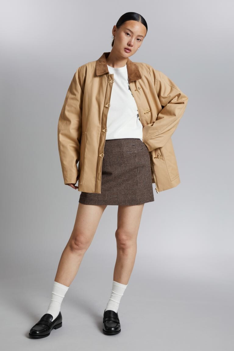 

Вышитая футболка H&M, белый