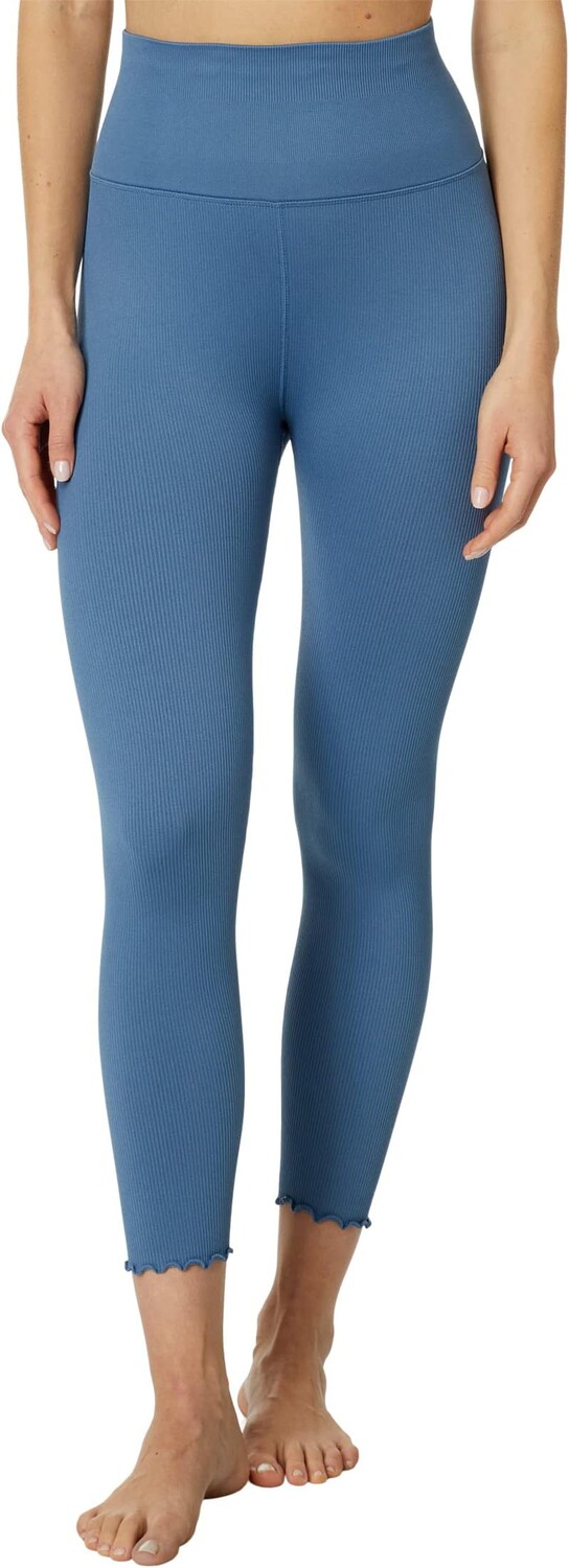 

Леггинсы Spiritual Gangster Love Sculpt 7/8 Ruffle Leggings, цвет Coastal Blue