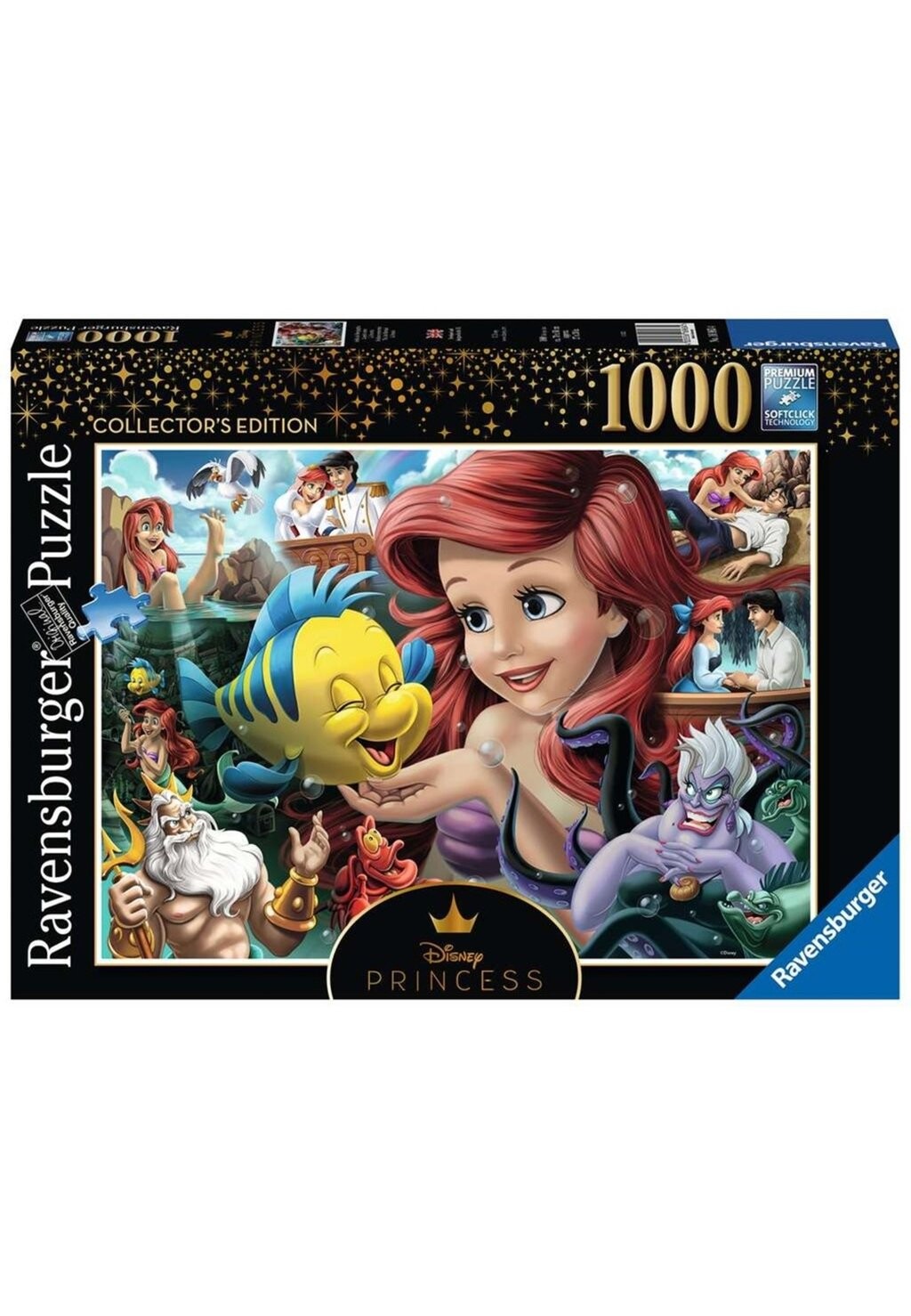 

Пазл COLLECTOR'S EDITION DISNEY DE KLEINE ZEEMEER Ravensburger, цвет multicoloured