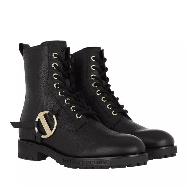

Ботинки st ttod gommac40 vit bottalato Love Moschino, черный