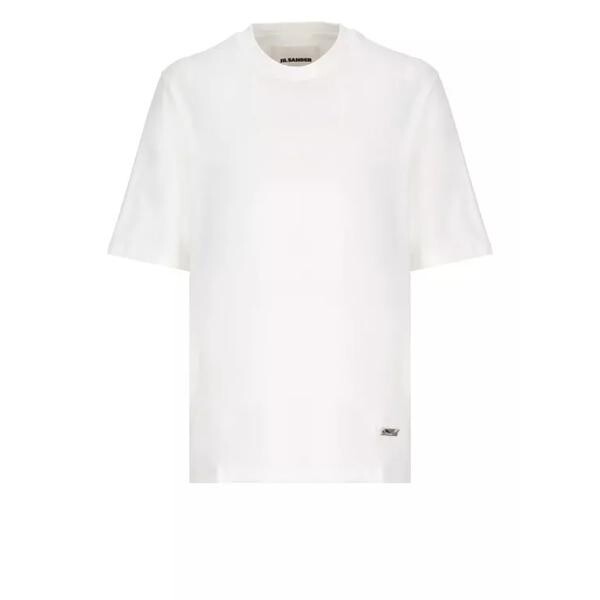 

Футболка cotton t-shirt Jil Sander, белый