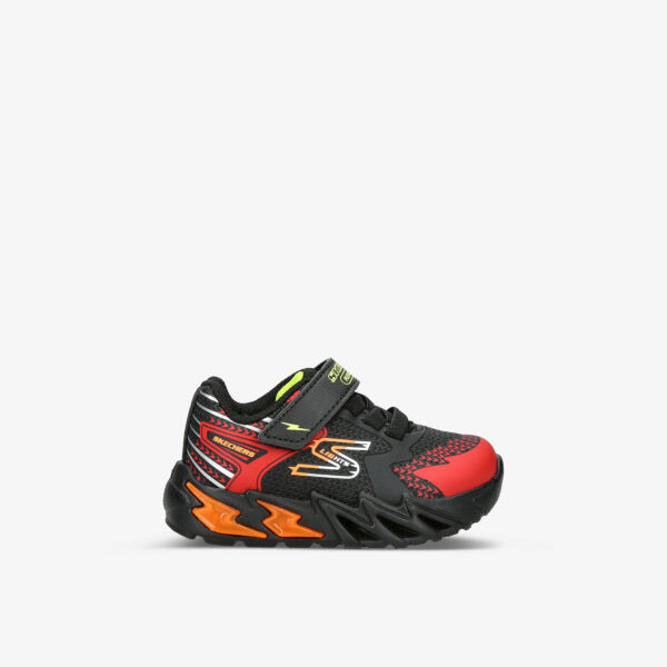 

Тканые кроссовки Flex Glow Bolt с низким берцем и подсветкой для детей 1–4 лет Skechers, красный
