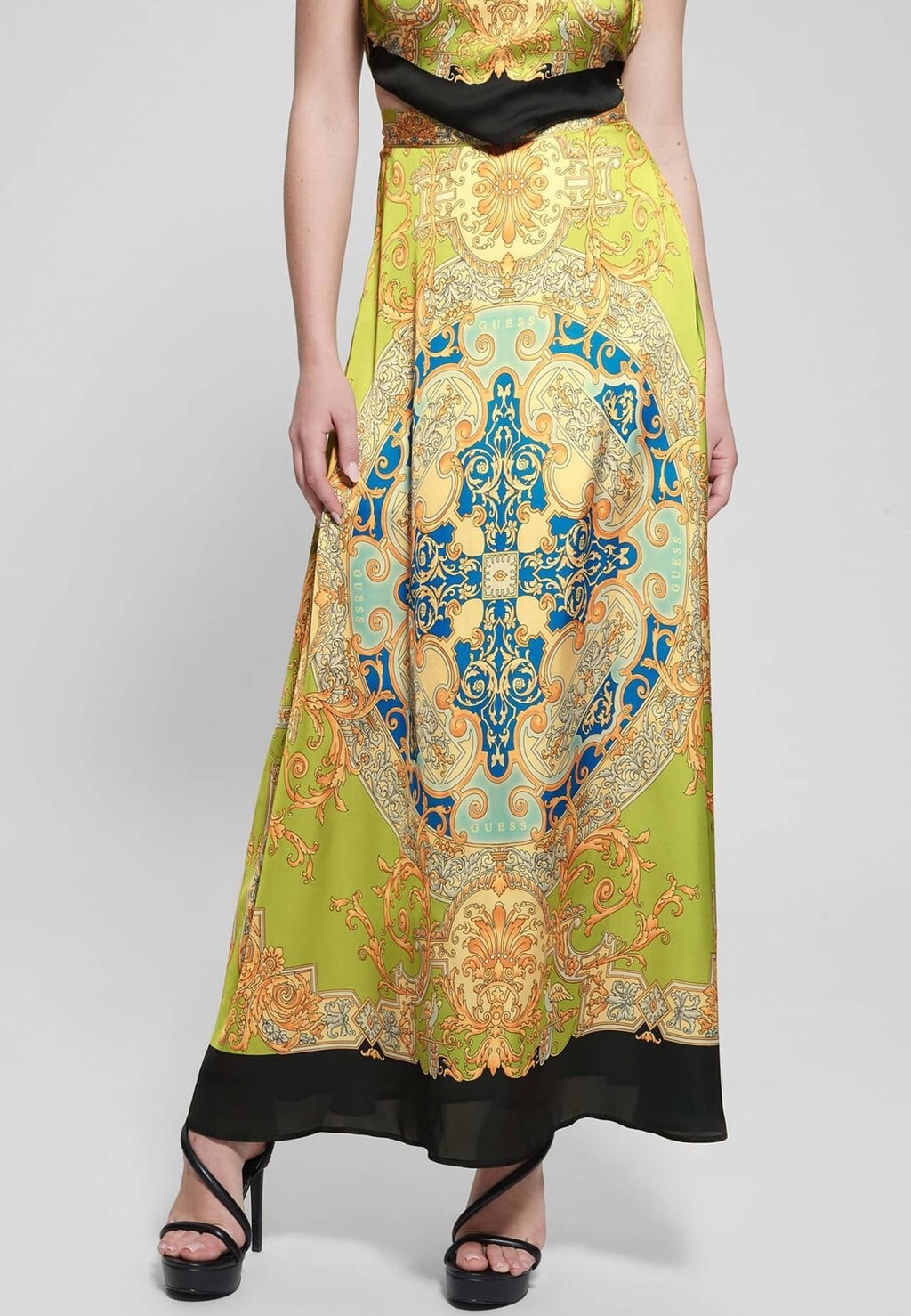 

Юбка Guess BAROCK PRINT, цвет mehrfarbig gelb