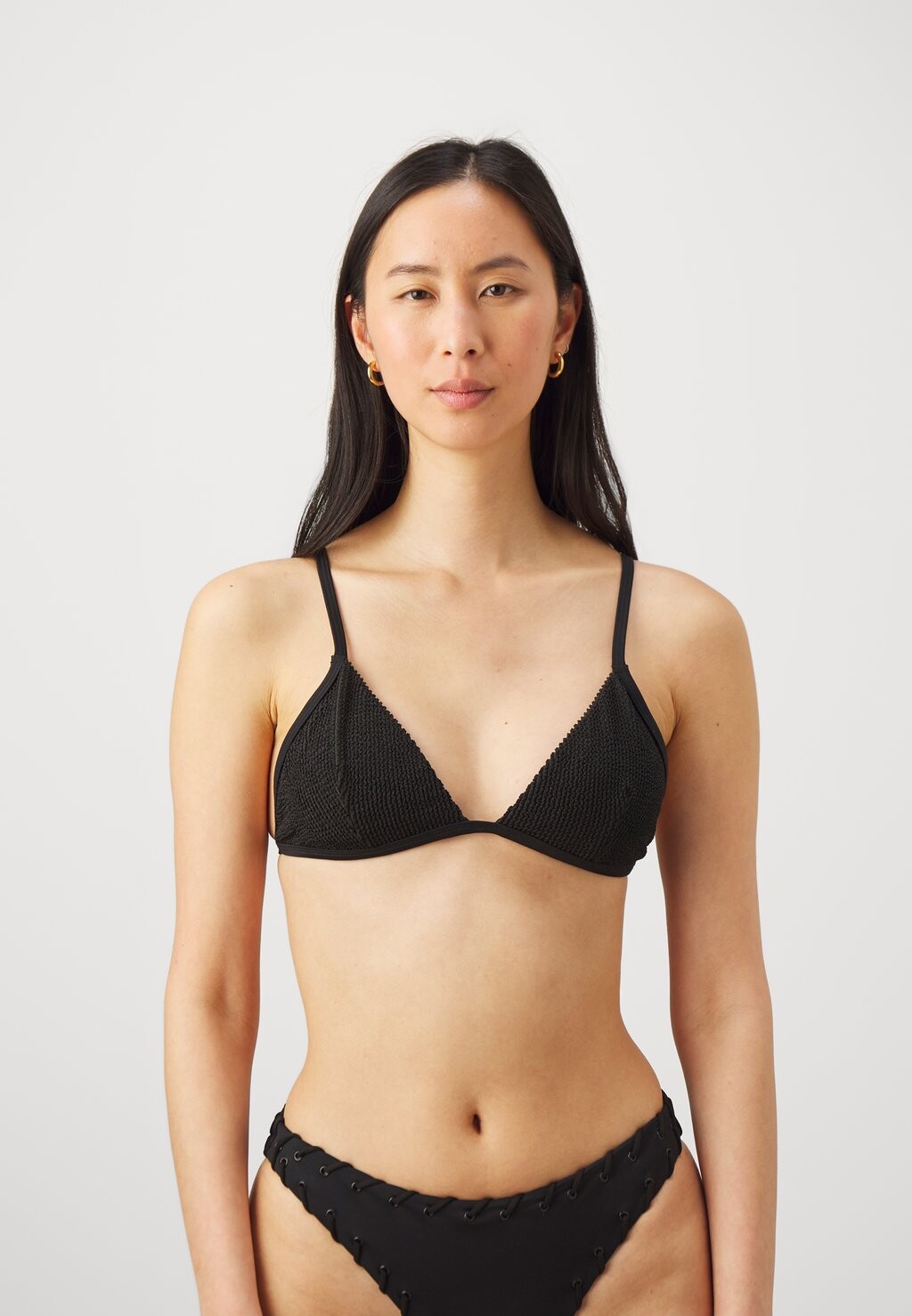 

Верх бикини PERFECT FIT Good American, черный