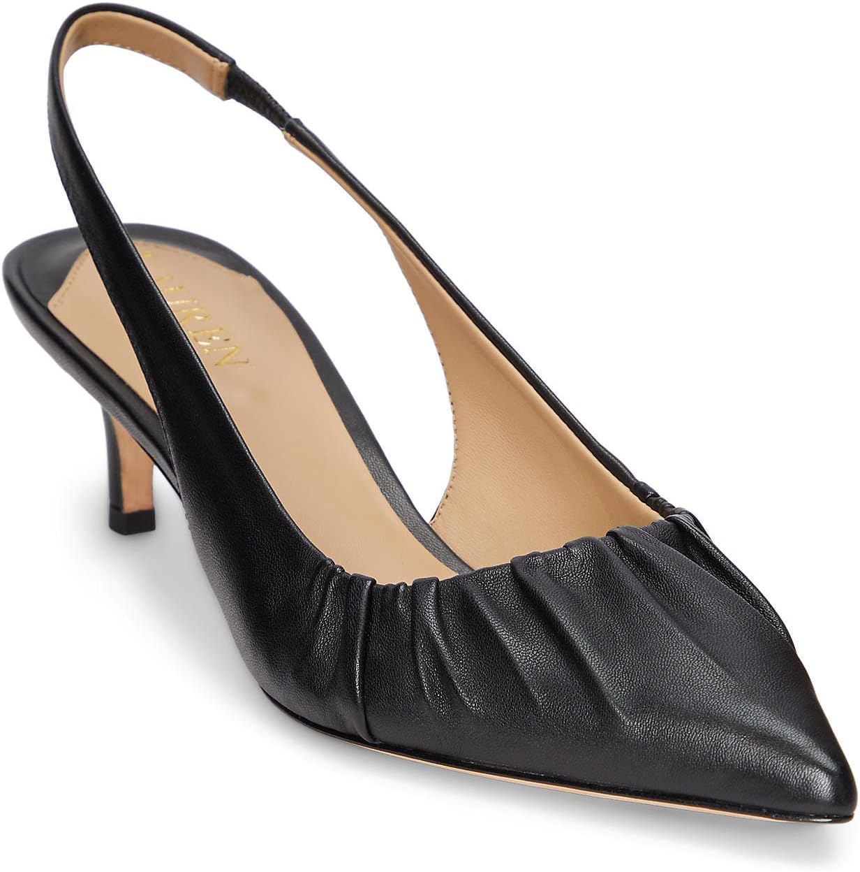 

Туфли Lolah Pump Slingback LAUREN Ralph Lauren, черный