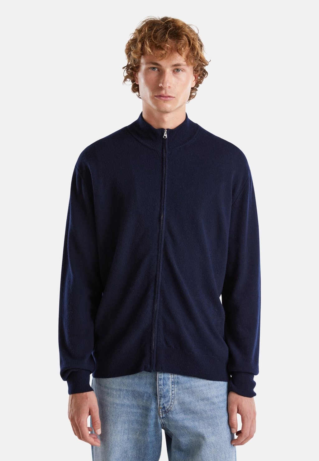 

Кардиган RELAXED FIT United Colors of Benetton, синий