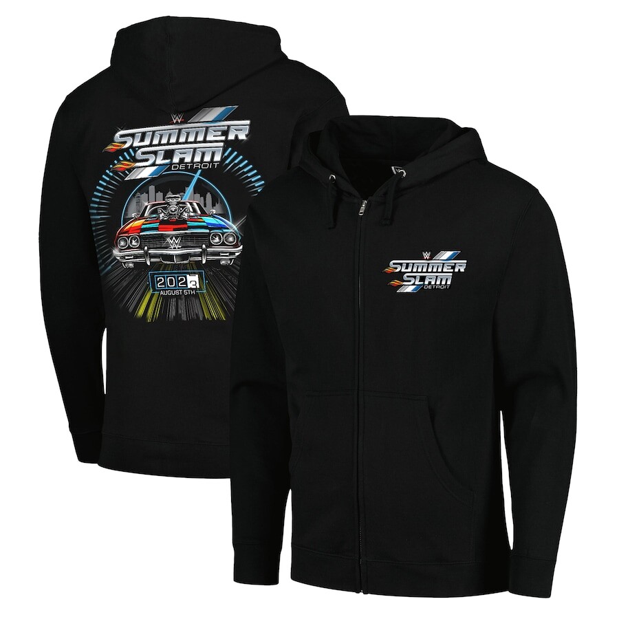 

Толстовка на молнии WWE Authentic Summerslam, черный