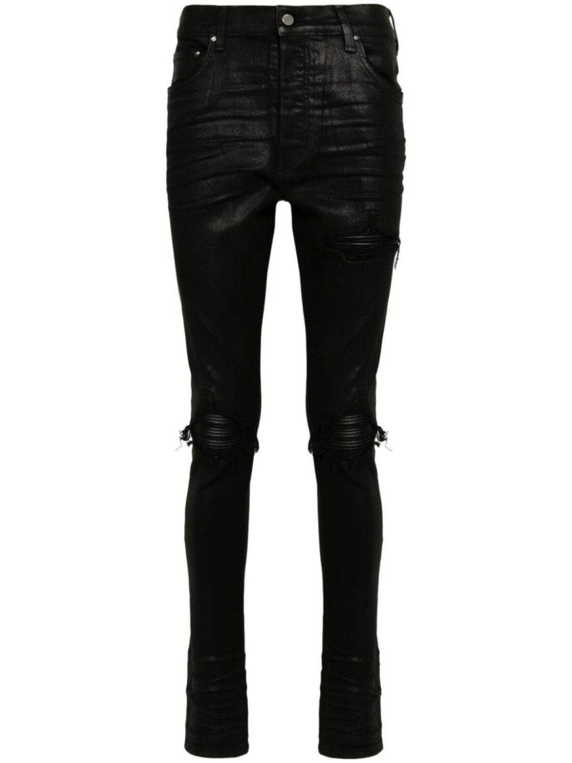 

Джинсы Wax с прорезями AMIRI, черный