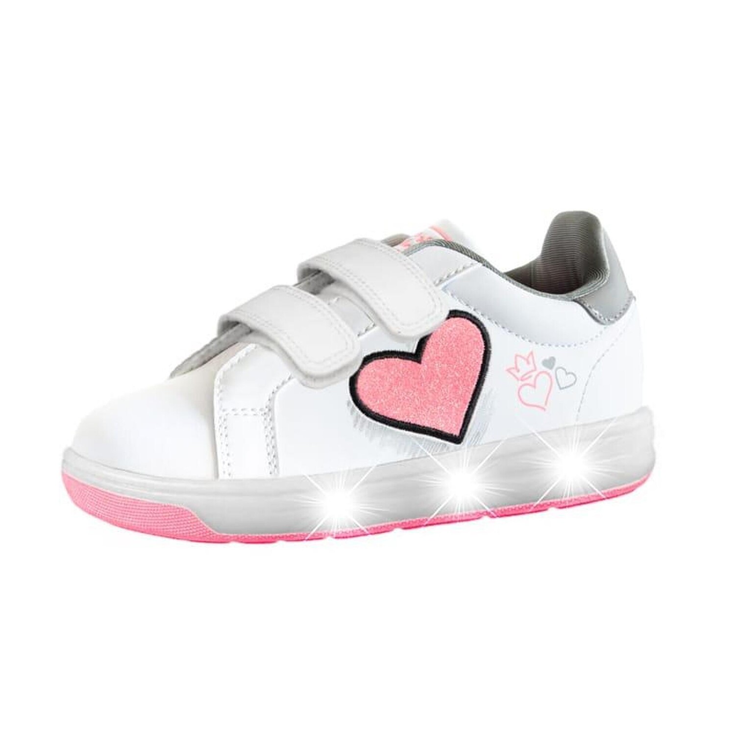 

Кроссовки Unisex LED Wheeled Breezy Rollers 2196110 белый розовый