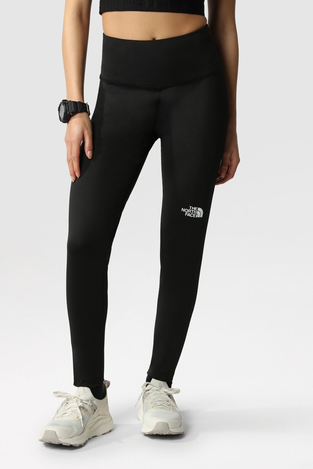 

Зеленые леггинсы 7/8 Flex с завышенной талией The North Face, черный