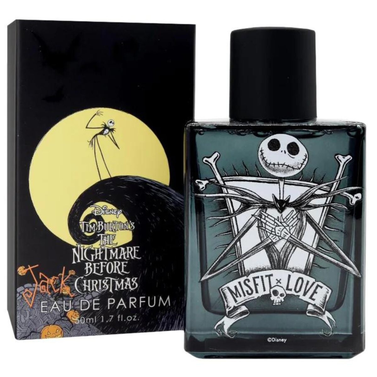 

Disney, The Nightmare Jack Skeleton, парфюмированная вода, 50 мл