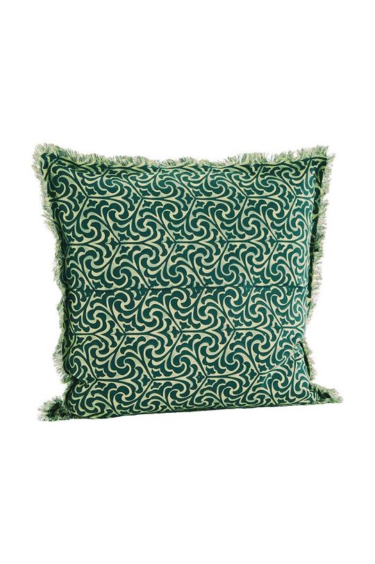 Декоративная подушка Мадам Штольц Madam Stoltz, зеленый