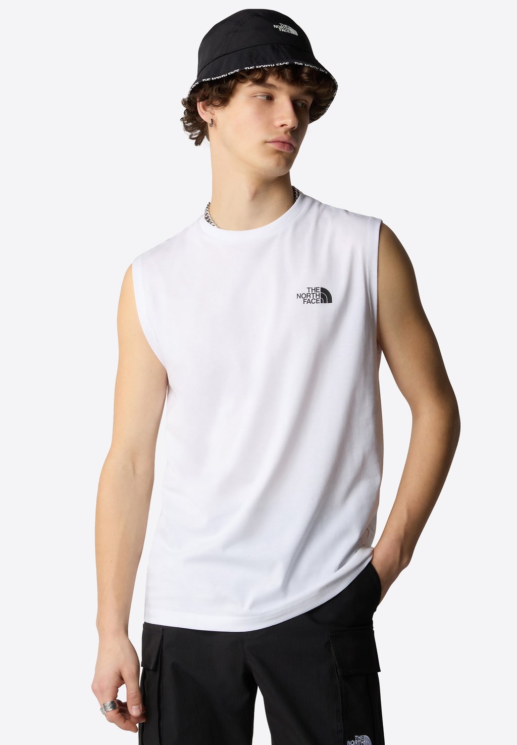 

Топ Simple Dome The North Face, цвет tnf white