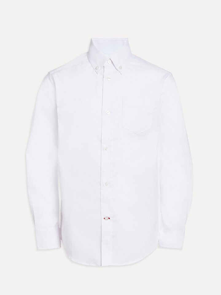 

Оксфордская рубашка для маленьких детей Tommy Hilfiger