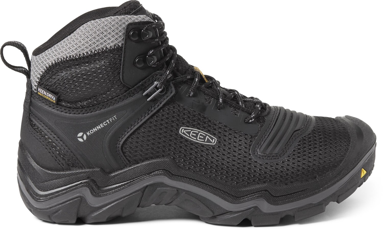 

Водонепроницаемые походные ботинки Durand Evo Mid — мужские KEEN, черный
