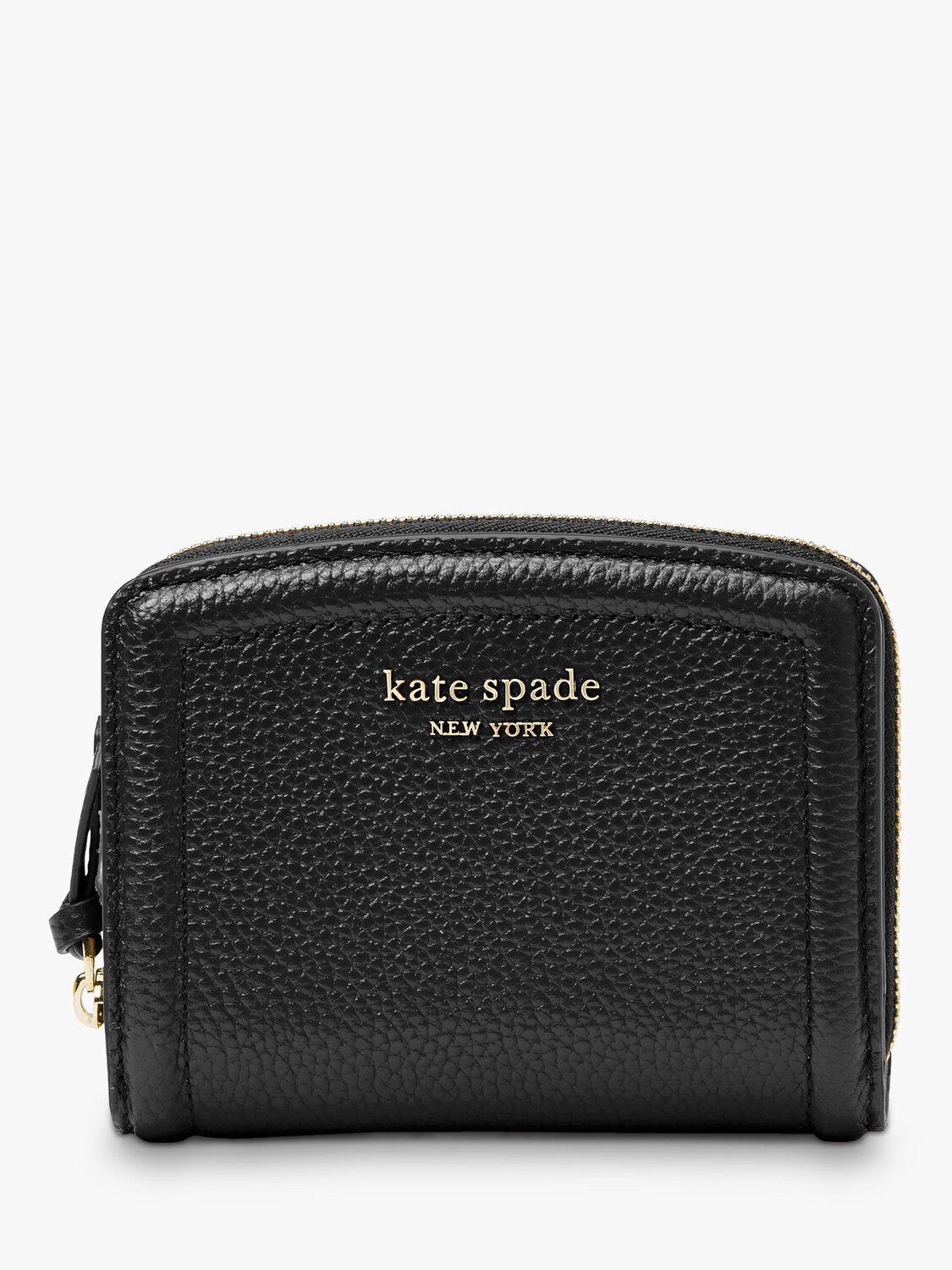 

Компактный кожаный кошелек Kate Spade New York Knott, черный