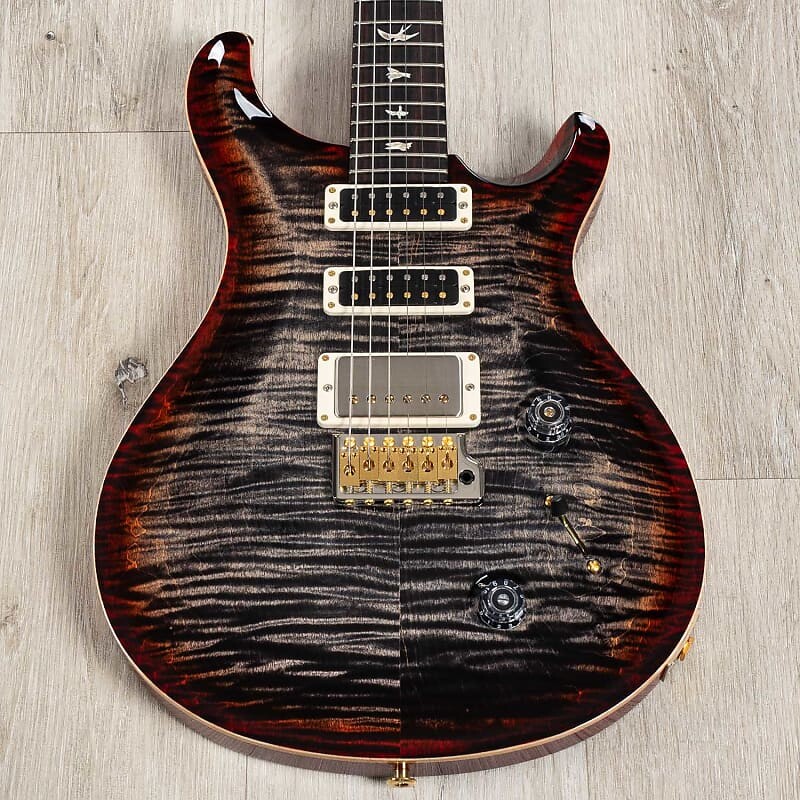 

Электрогитара PRS Paul Reed Smith Studio 10-Top Guitar, Rosewood Fingerboard, Charcoal Cherry Burst