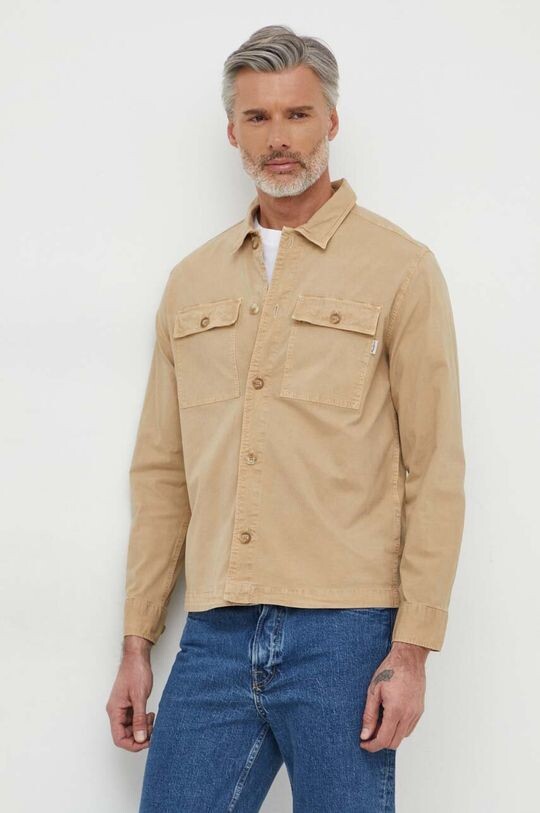 

Рубашка Pepe Jeans, бежевый
