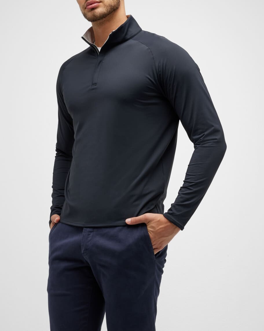 

Мужской свитер Stealth Performance Stretch с молнией на четверть Peter Millar