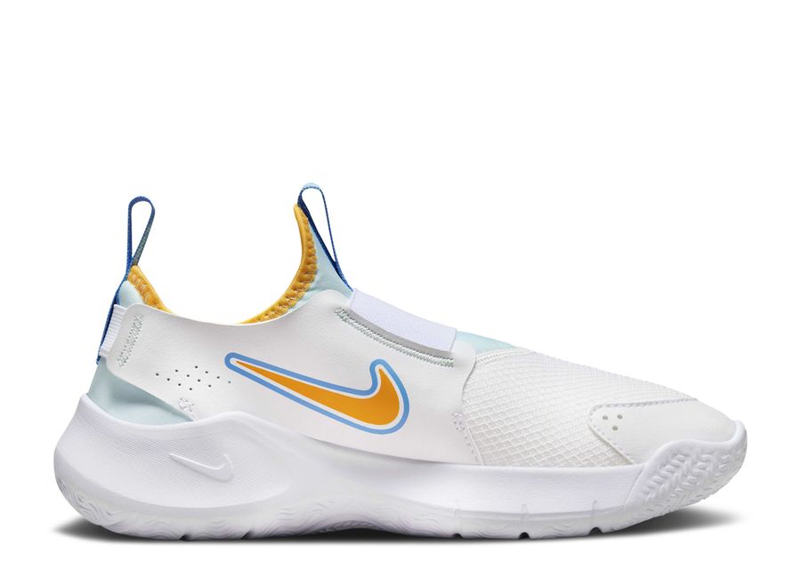 

Кроссовки Nike Flex Runner 3 GS, цвет White Sundial Yellow University Blue