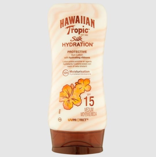 Солнцезащитный лосьон Spf15, 180 мл Hawaiian Tropic Silk Hydration цена и фото