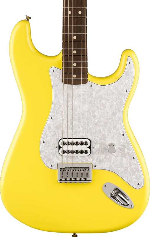 Электрогитара Fender Limited Edition Tom DeLonge Stratocaster Electric Guitar Rosewood Fingerboard, Graffiti Yellow
