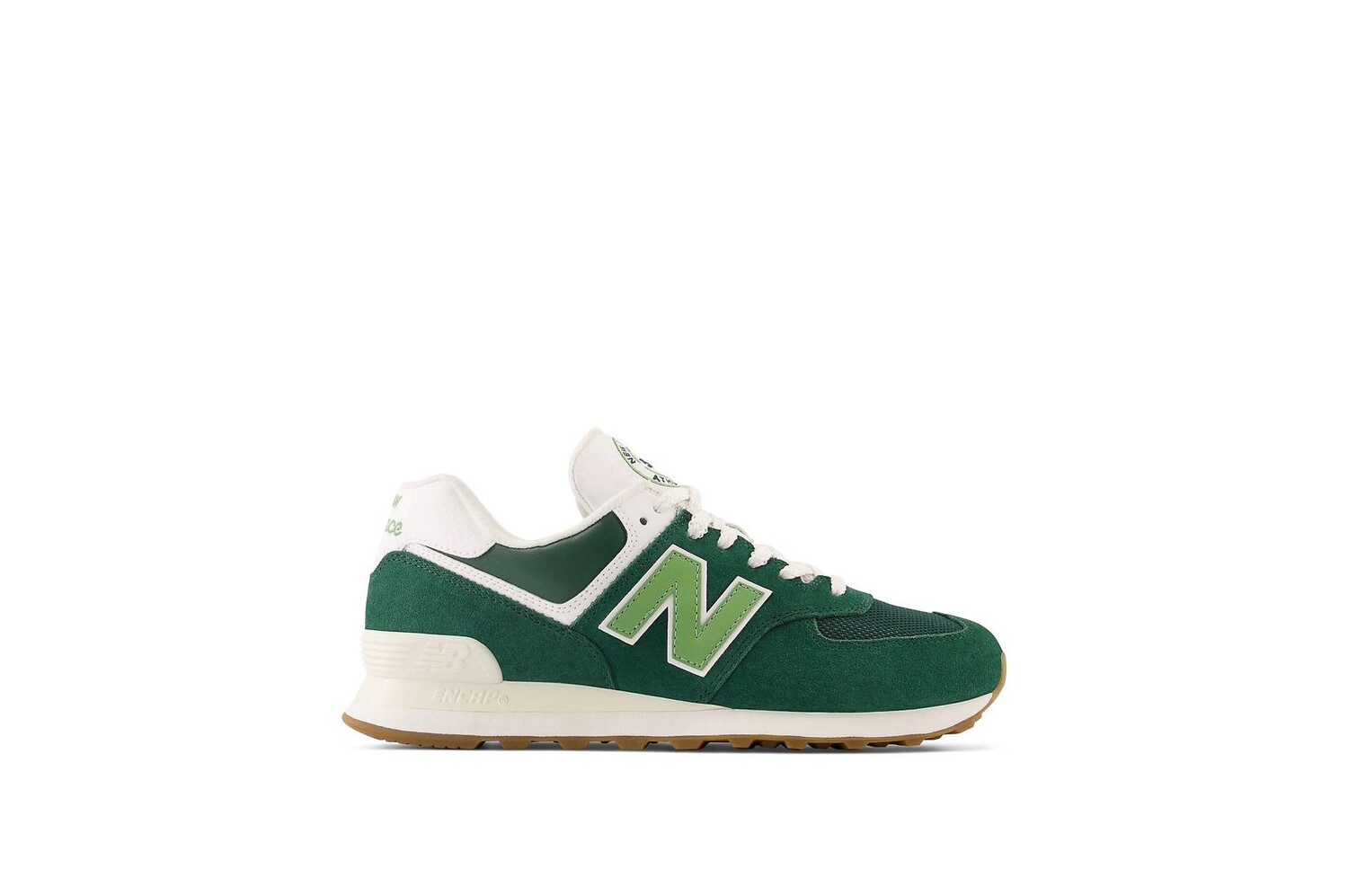 

Зеленые кроссовки New Balance 574