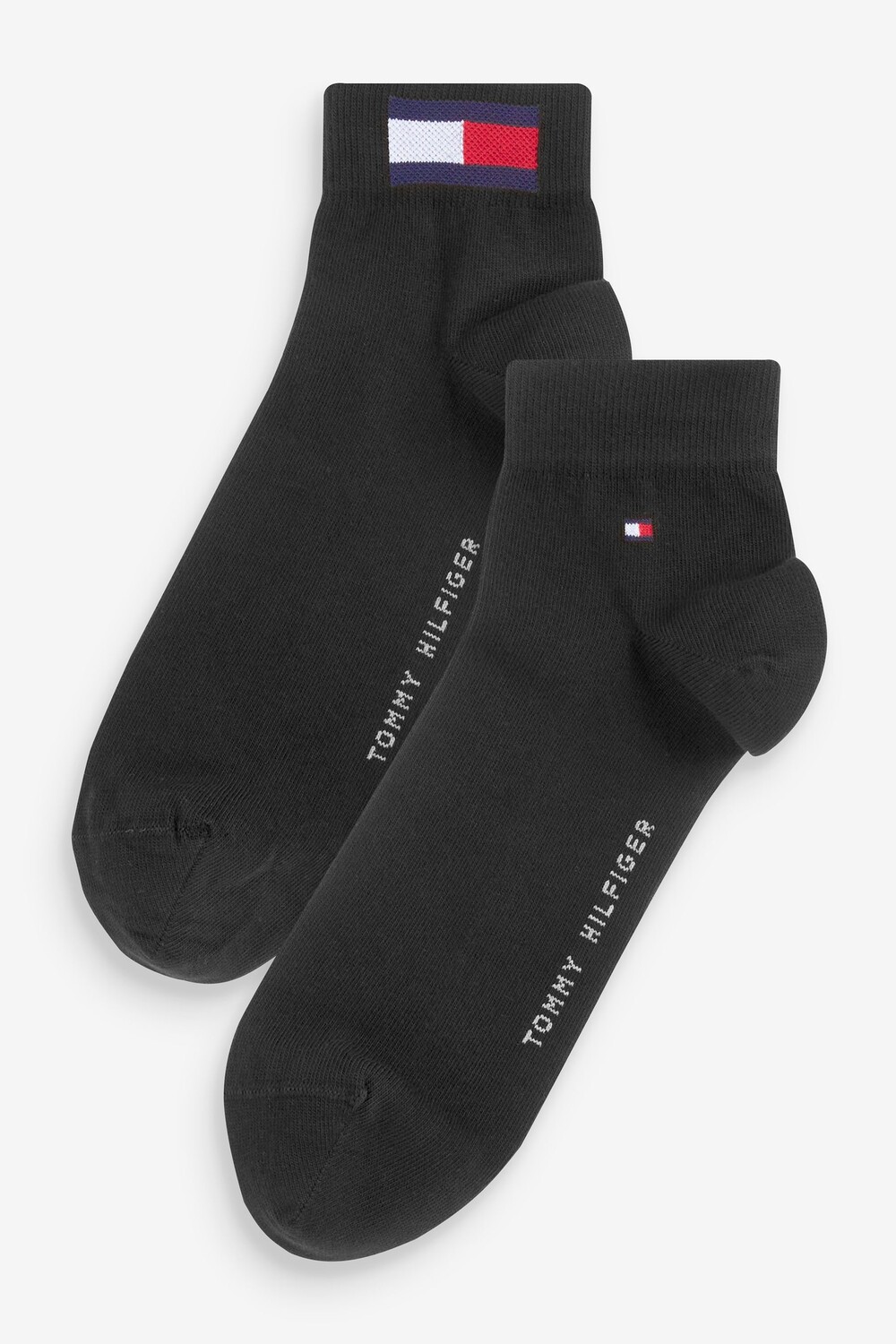 

Комплект из 2 пар черных мужских носков Tommy Hilfiger, черный