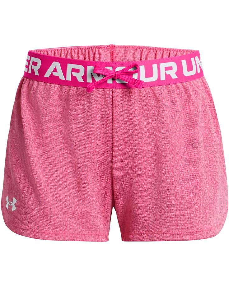 цена Шорты Under Armour Play Up Twist Shorts, цвет Rebel Pink/White