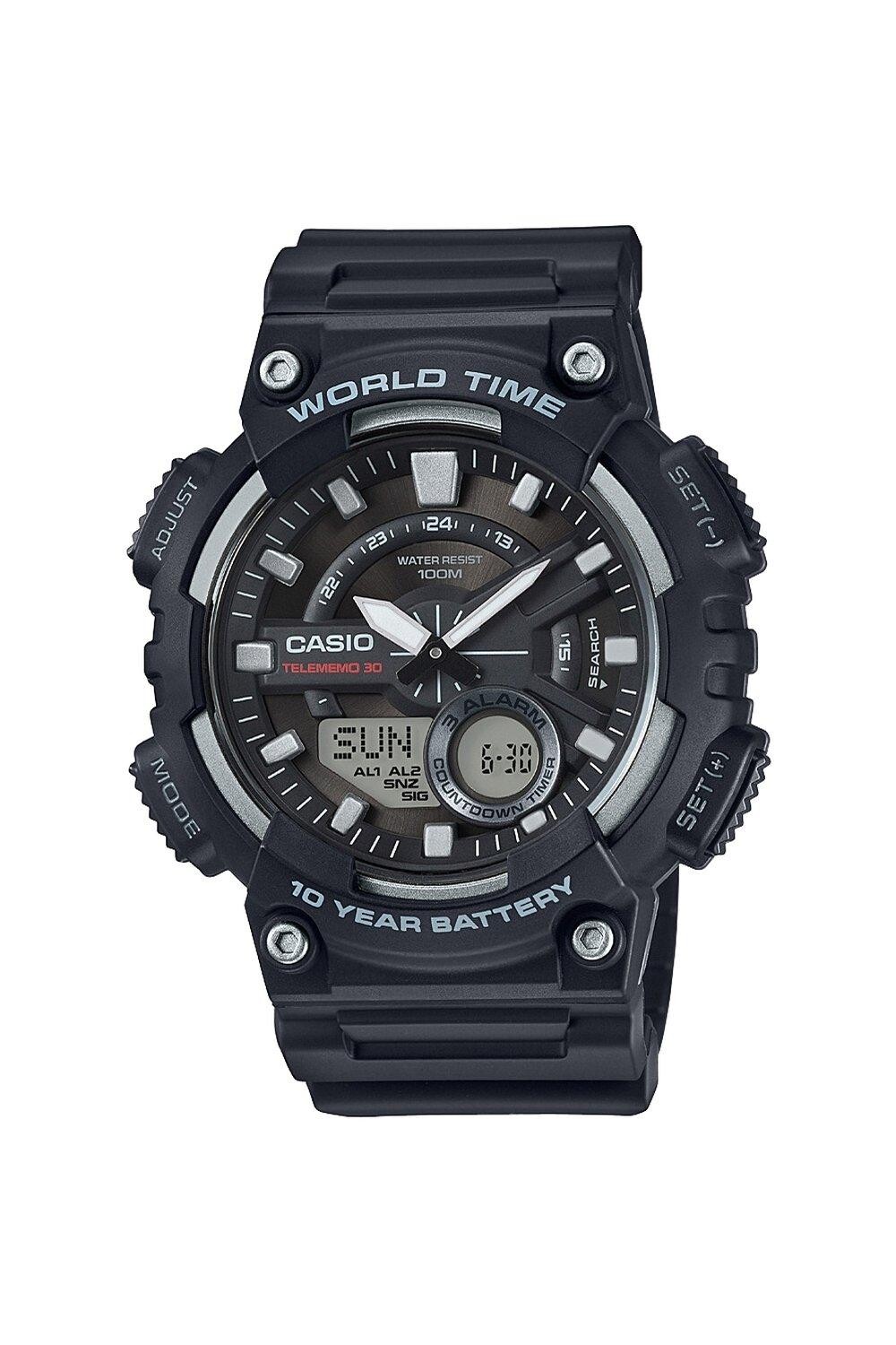 

Коллекция Пластик/смола Классические комбинированные часы - Aeq-110W-1Avef Casio, черный