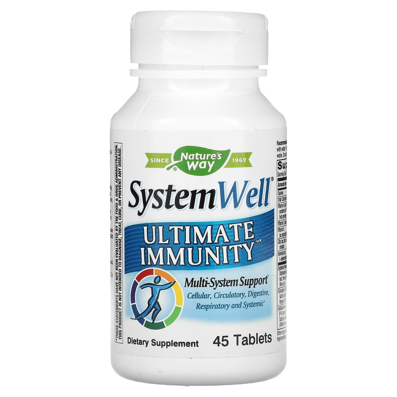 

System Well, максимальный иммунитет, 45 таблеток, Nature's Way