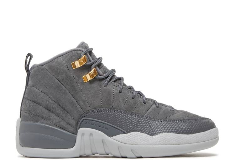 

Кроссовки AIR JORDAN 12 RETRO GS 'DARK GREY', серый