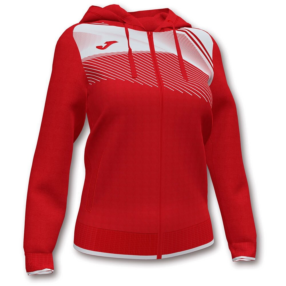 

Толстовка Joma Supernova II Full Zip, красный