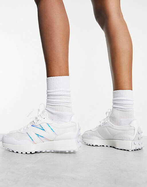 

Белые кроссовки New Balance 327, Белый