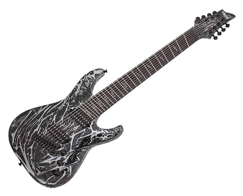 Электрогитара Schecter C-8 Multiscale 8-String Electric Guitar - Silver Mountain