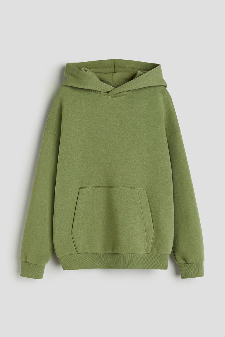 

Толстовка с капюшоном H&M, зеленый