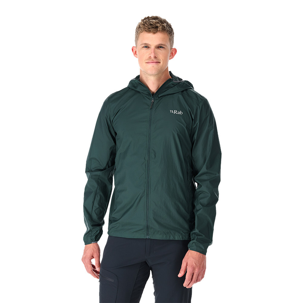 

Куртка Rab Vital Windshell Hooded, зеленый