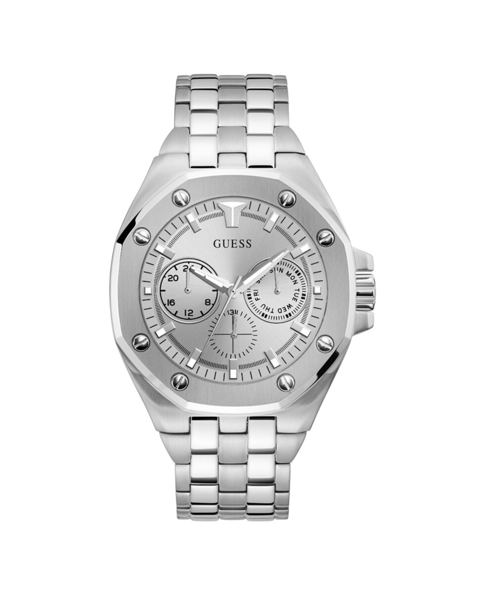 

Мужские часы Top Gun GW0278G1 со стальным и серебряным ремешком Guess, серебро