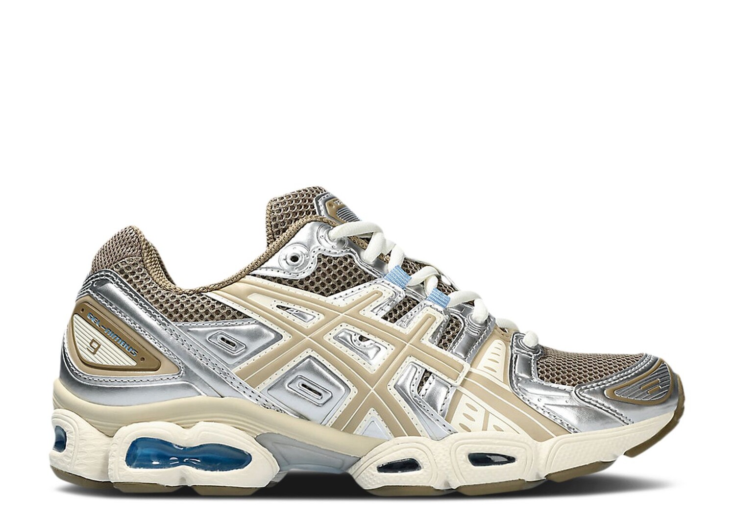 

Кроссовки ASICS Wmns Gel Nimbus 9 'Pepper Wood Crepe', кремовый, Бежевый