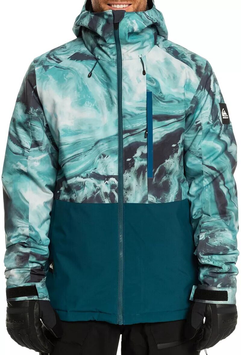 

Мужская куртка с принтом Quiksilver Mission