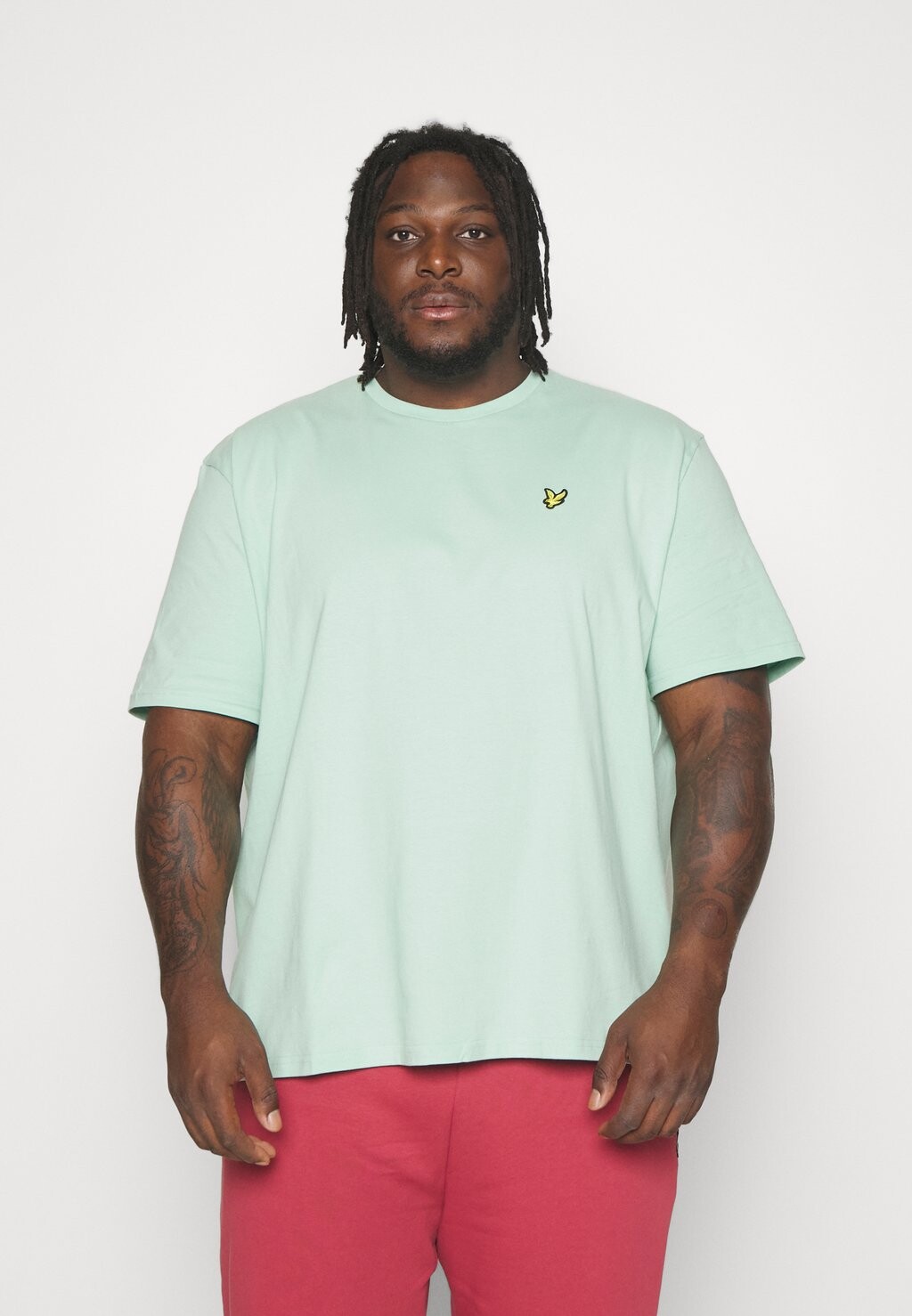 

Базовая футболка PLUS PLAIN Lyle & Scott, бирюзовые тени