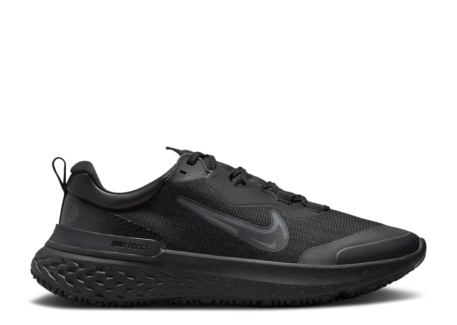 

Кроссовки Nike React Miler 2 Shield 'Black Anthracite', черный