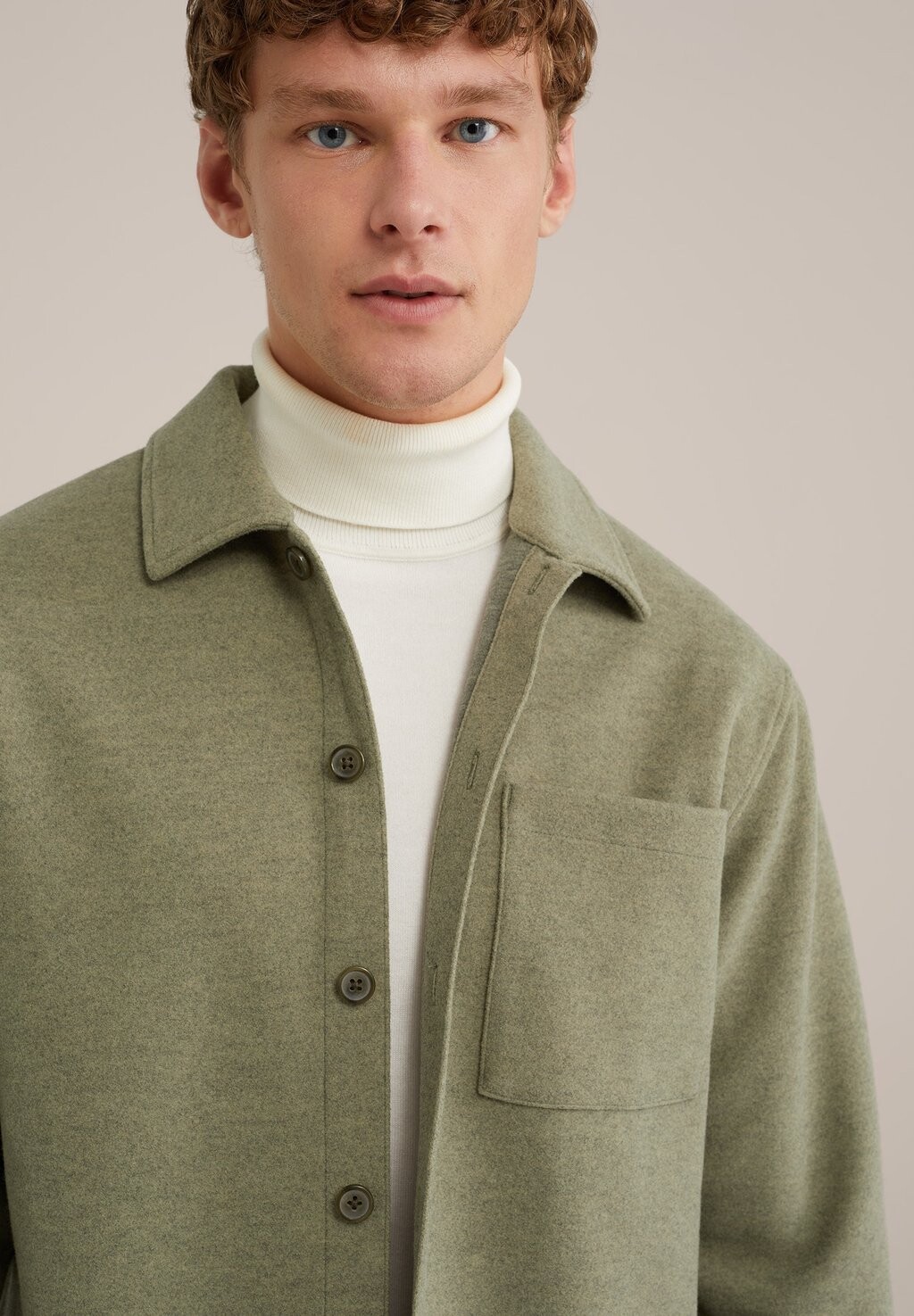 

Рубашка WE Fashion, цвет Mottled Olive