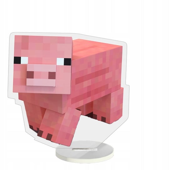Коллекционная фигурка свиньи Minecraft 13 см Plexido фигурка minecraft базовая с аксессуарами коза hdv15