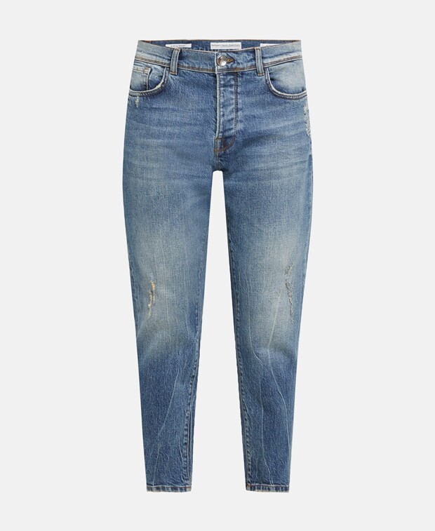 

Джинсы свободного кроя Goldgarn Denim, синий