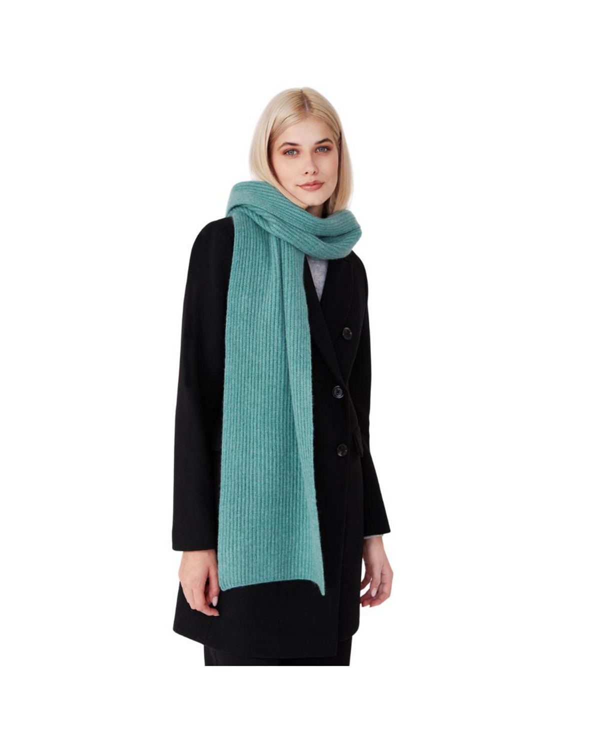 Женский шарф крупной вязки из кашемира премиум-класса Style Republic