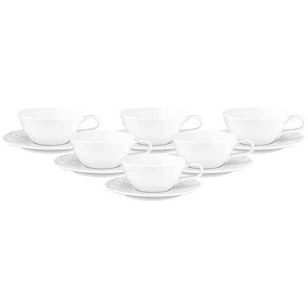 

Чайный сервиз nori home 12 предм. Seltmann Weiden, белый